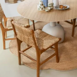 Eetkamerstoel Mae natural teak
