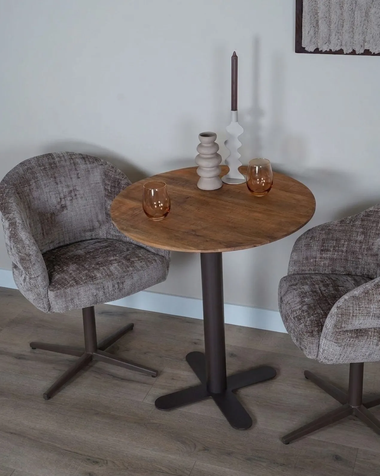 Eetkamerstoel Mikky taupe