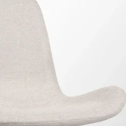 Eetkamerstoel Nena-Fé beige - zwart houten onderstel