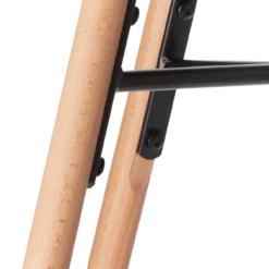 Eetkamerstoel Nena-Otis houten onderstel cottonbeige