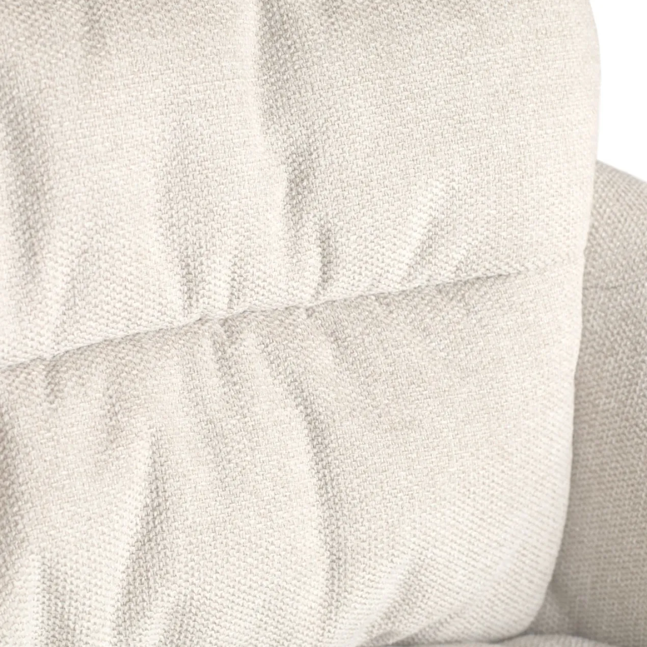 Eetkamerstoel Noa-Mia beige - zwart onderstel - set van 2