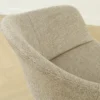 Eetkamerstoel Noor-Otis walnoot taupe melange