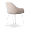 Eetkamerstoel Nora-Mae beige - wit onderstel