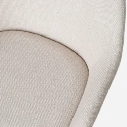 Eetkamerstoel Nora-Mae beige - wit onderstel
