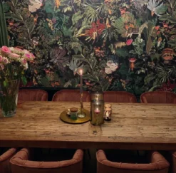 Eetkamerstoel Sanne Fauteuil Sanne Groen