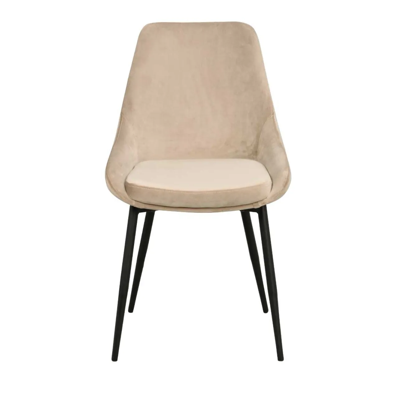 Eetkamerstoel Sierra velvet Beige