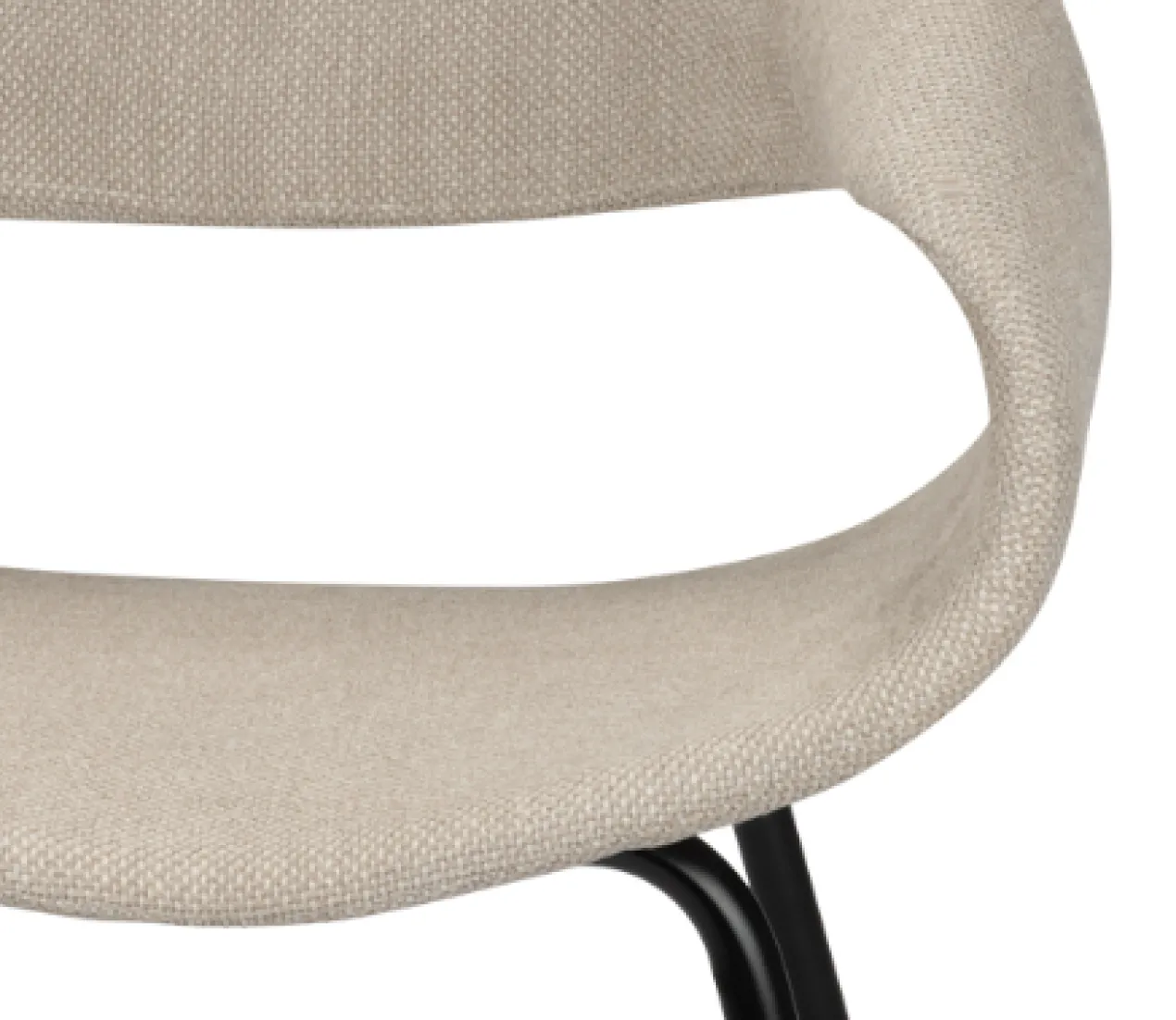 Eetkamerstoel Wally Beige 2 stuks