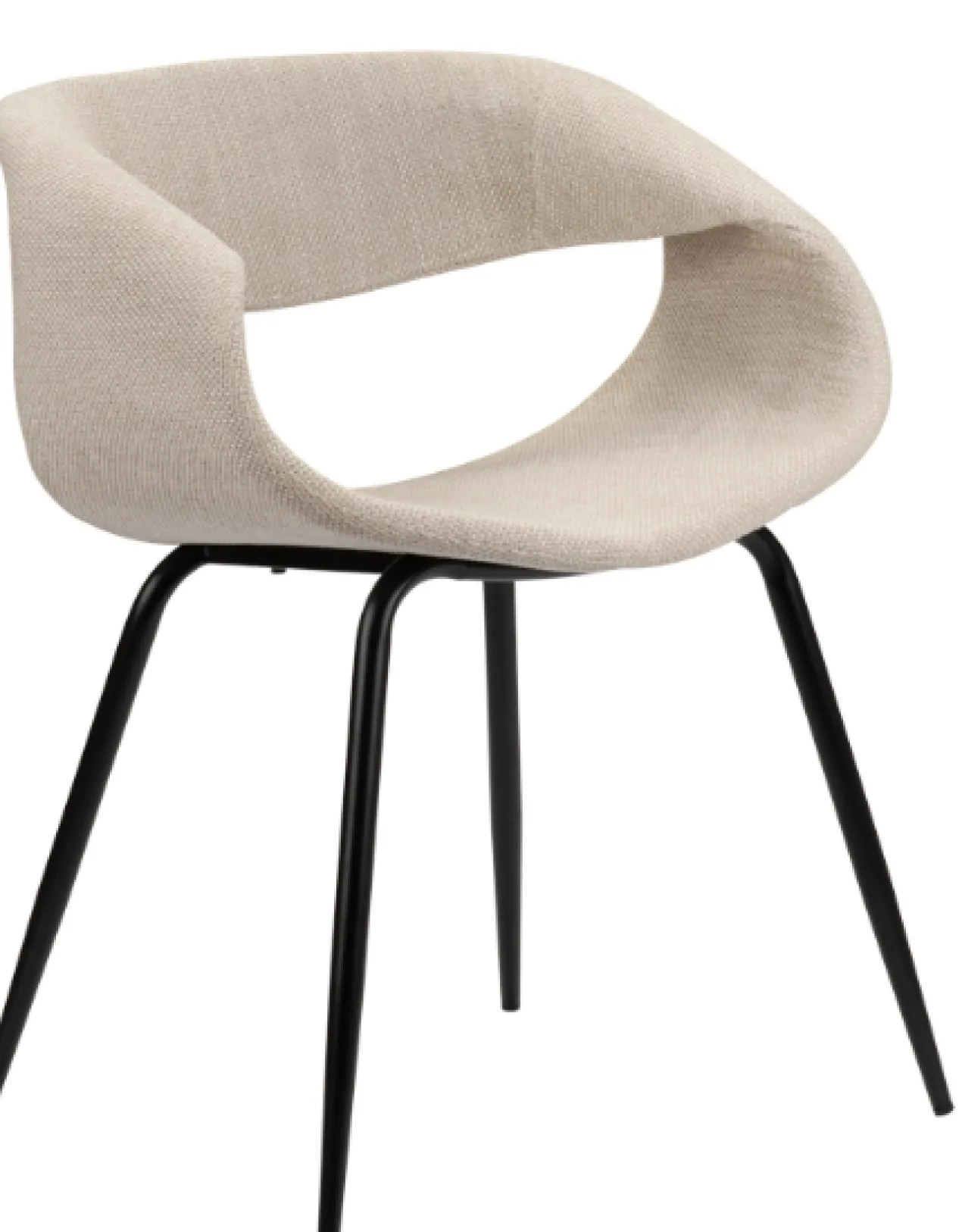 Eetkamerstoel Wally Beige 2 stuks