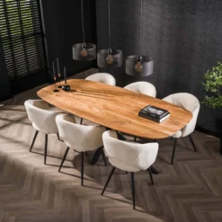 Eetkamertafel Deens Ovaal Kopenhagen 215