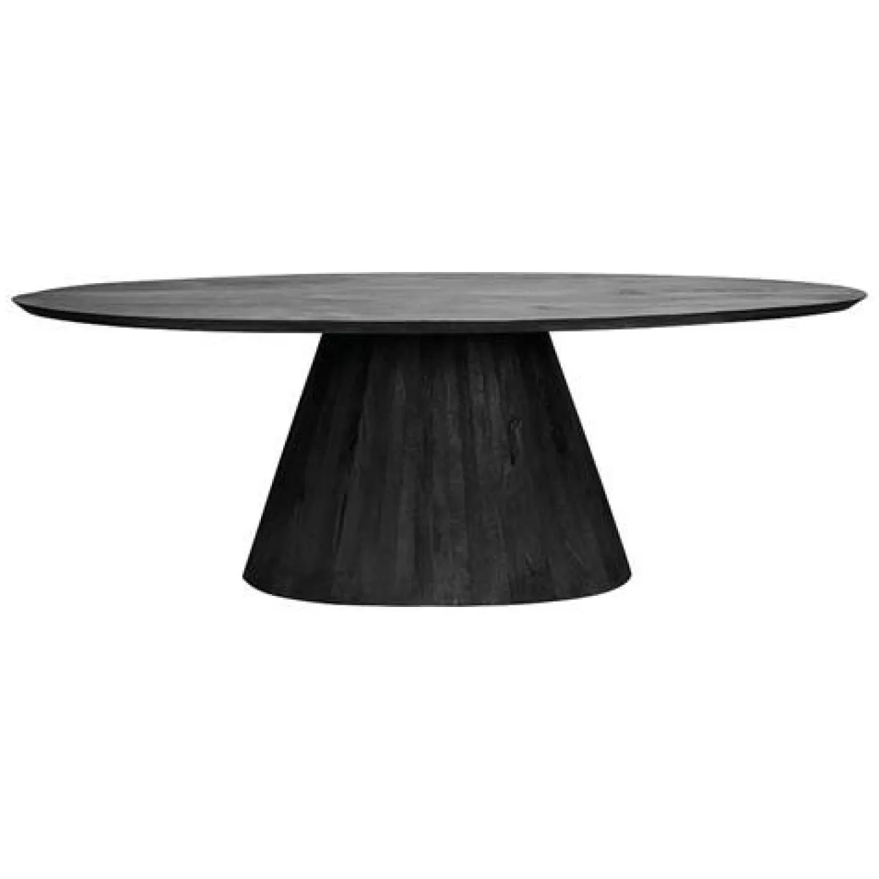 Eetkamertafel Premana ovaal 220 zwart