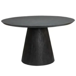 Eetkamertafel Premana rond 150 zwart