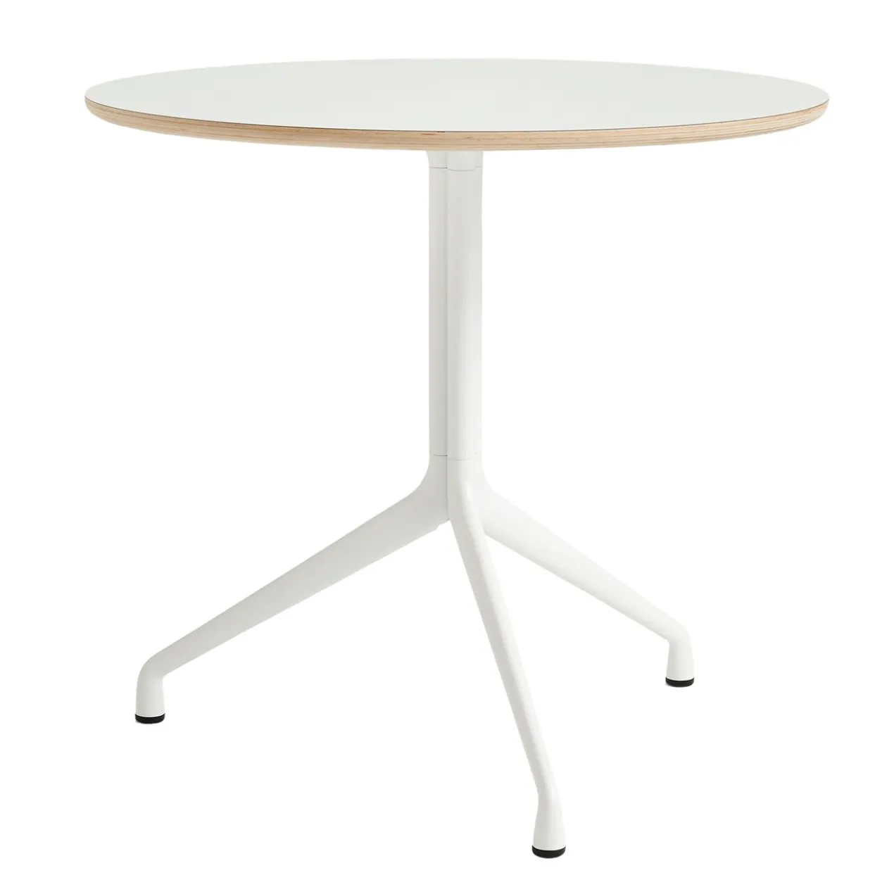 Eettafel AAT20 Wit Ø80 cm