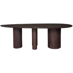 Eettafel Amir - Espresso Mangohout