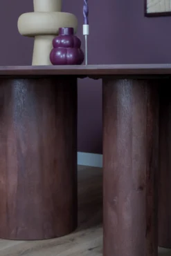 Eettafel Amir - Espresso Mangohout
