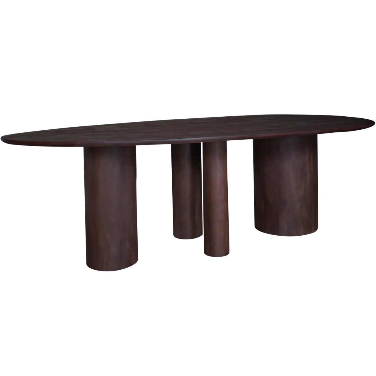 Eettafel Amir - Espresso Mangohout