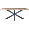 Eettafel Arvu 260 cm - Mangohout Spinpoot