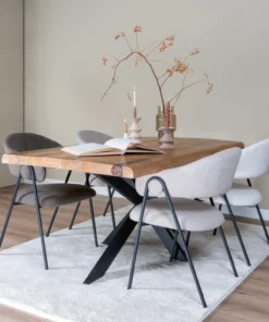 Eettafel Arvu 300 cm - Mangohout Spinpoot