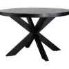 Eettafel Bob Zwart Mangohout ø130 cm