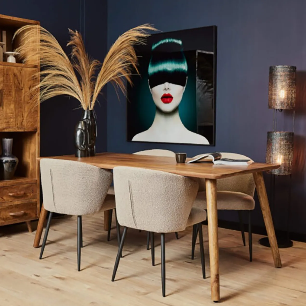 Eettafel BoneyM 90x90