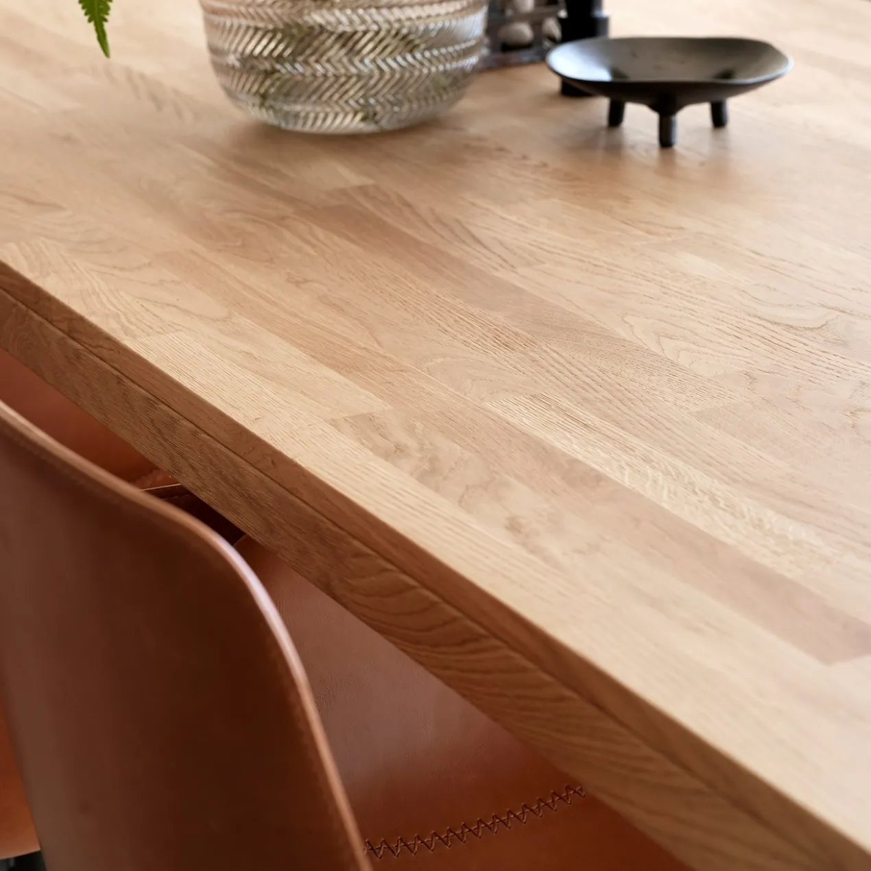 Eettafel Brooklyn Naturel verlengbaar 220 x 95 cm