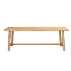 Eettafel Brooklyn Naturel verlengbaar 220 x 95 cm