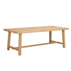 Eettafel Brooklyn Naturel verlengbaar 220 x 95 cm