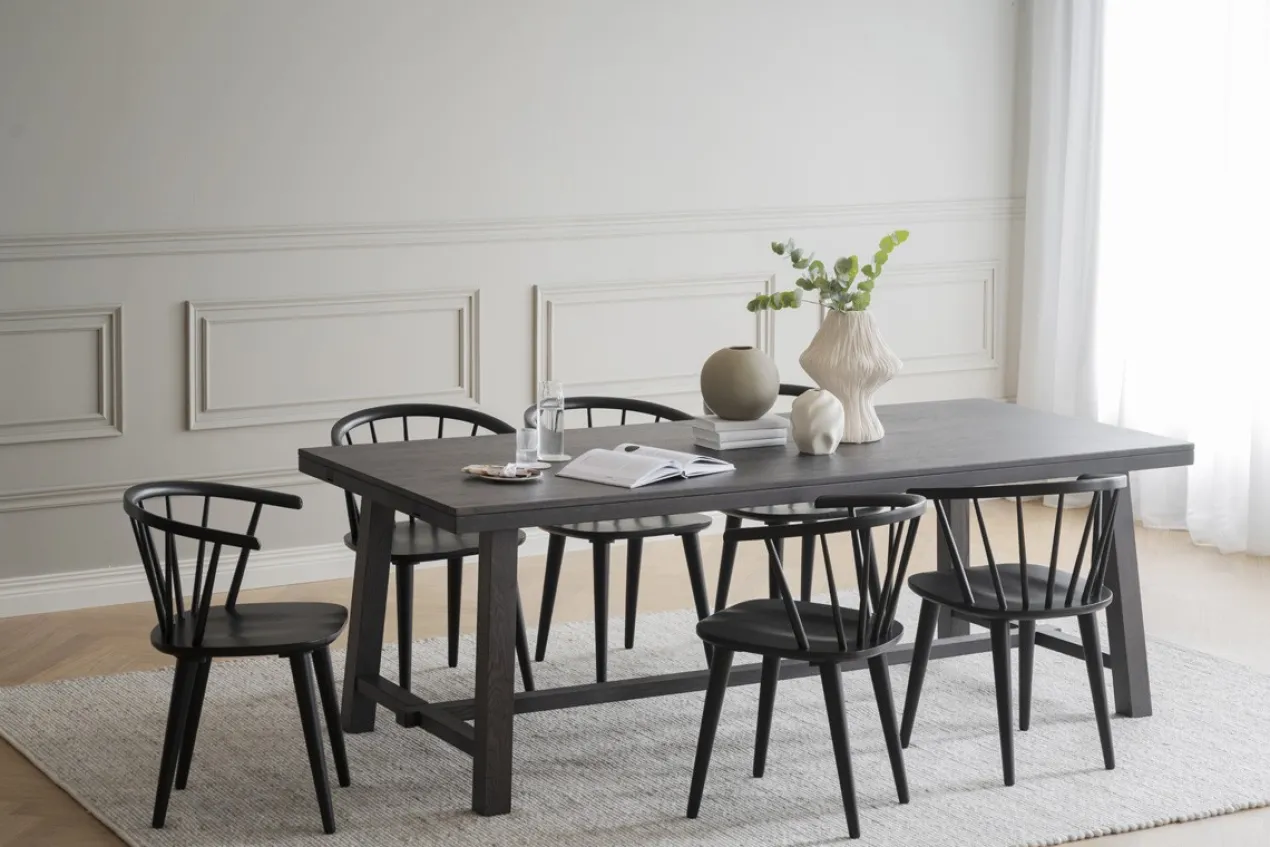 Eettafel Brooklyn Naturel verlengbaar 220 x 95 cm