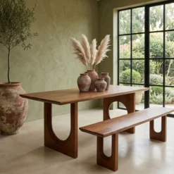 Eettafel Bullnose Chamfered Mix 200x90 cm