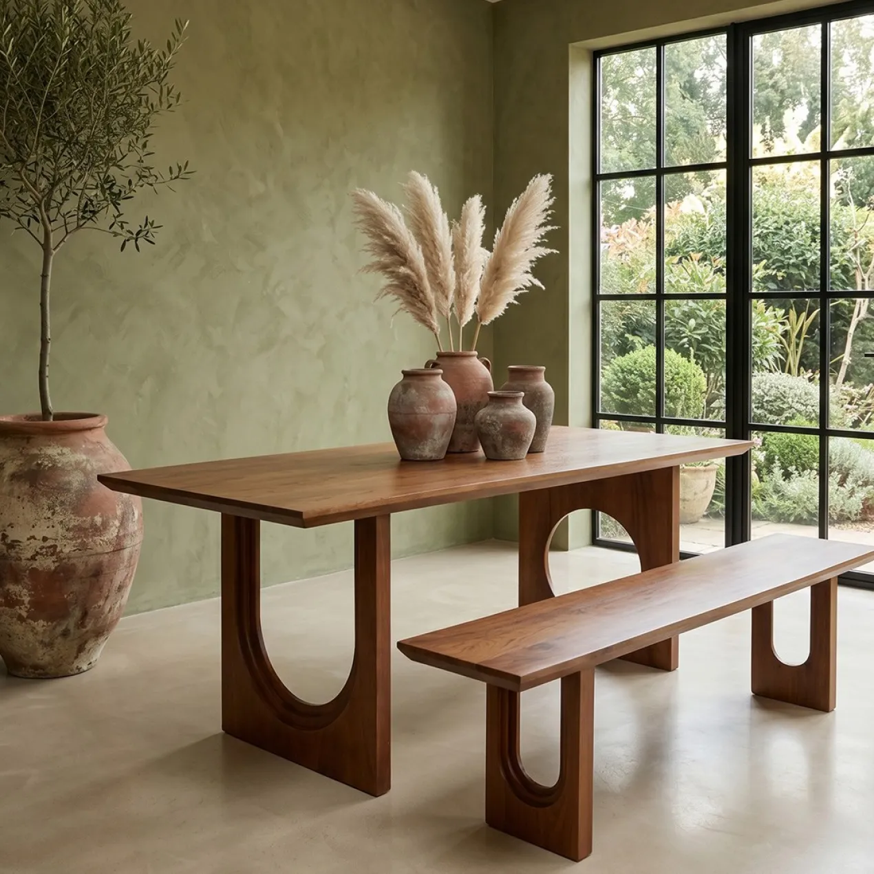 Eettafel Bullnose Chamfered Mix 240x90 cm