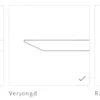 Eettafel Butterfly zwart frame naturel 220x90 cm verjongd