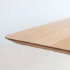 Eettafel Butterfly zwart frame naturel 240x100 cm verjongd