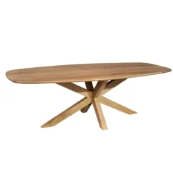 Eettafel Deens Ovaal all Wood 240cm