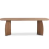 Eettafel Divio tabacco light 220x100 cm