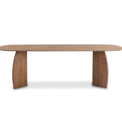 Eettafel Divio tabacco light 220x100 cm