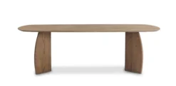 Eettafel Divio tabacco light 300x100 cm