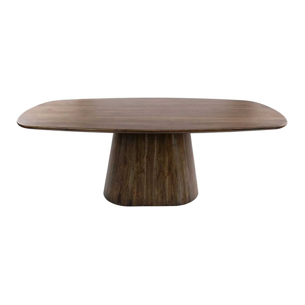 Eettafel Donker deens ovaal 215 cm