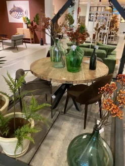 Eettafel Elba rond 100 x 100 x 76 cm