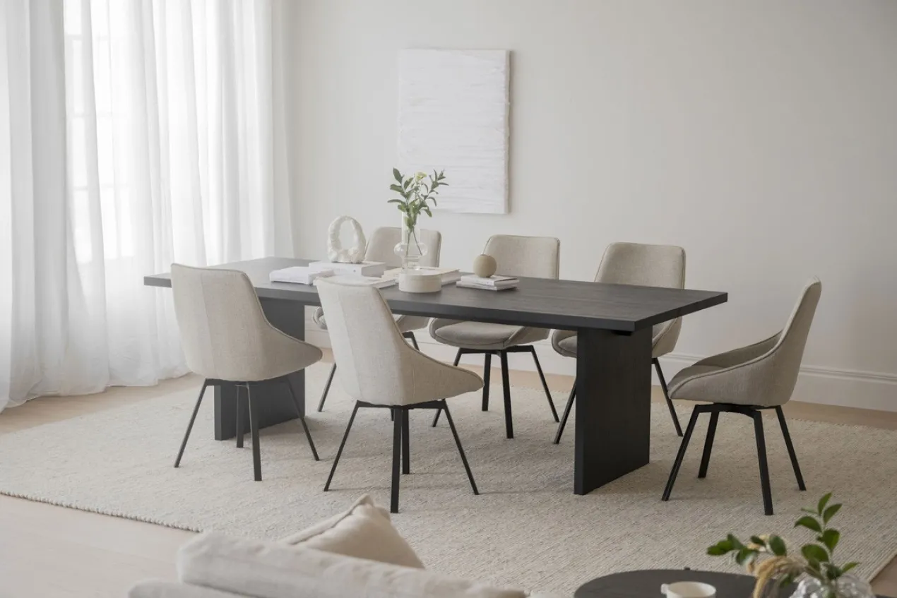Eettafel Emmett Donker eiken