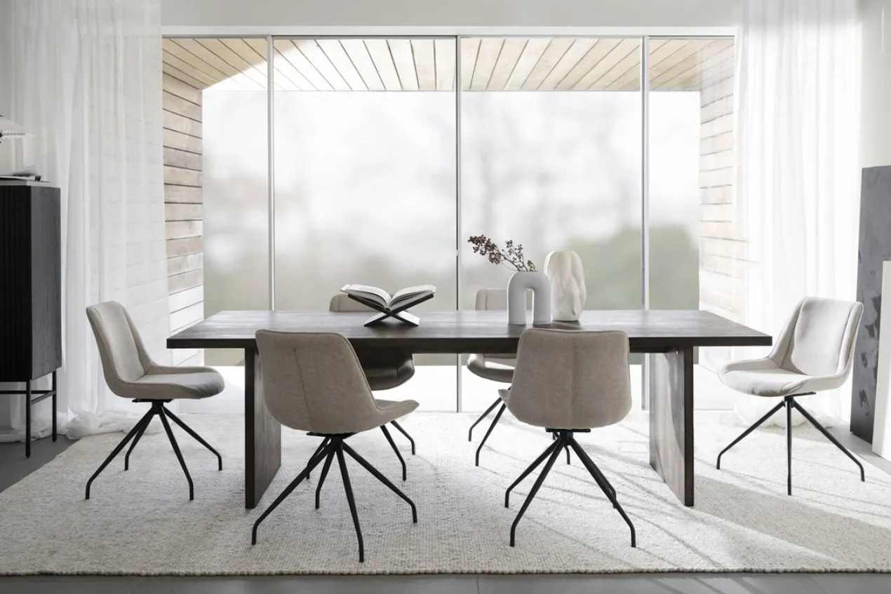 Eettafel Emmett Donker eiken