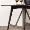 Eettafel Esra hout Donkerbruin