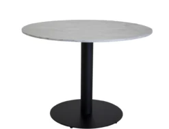 Eettafel Estelle Wit/Zwart