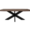 Eettafel Felix - Espresso Mangohout 220 cm