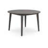 Eettafel Filippa rond donkerbruin uitschuifbaar 170 x 105 cm