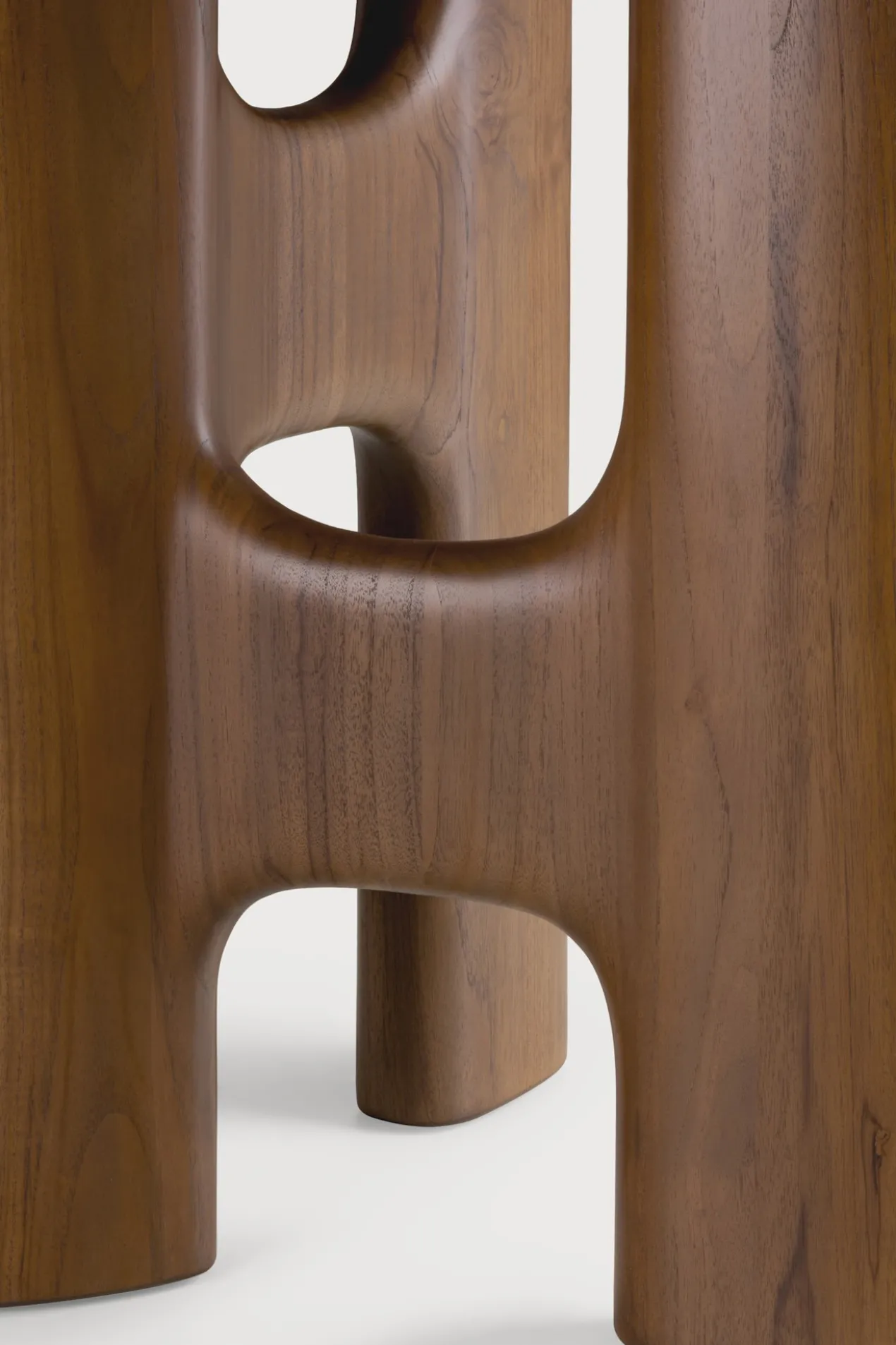 Eettafel Flow teak wild brown 250x110 cm