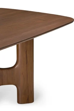 Eettafel Flow teak wild brown 220x110 cm