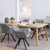Eettafel Gwen visgraat Naturel