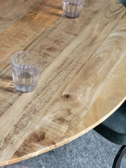Eettafel Icon ø130 cm – Mangohout