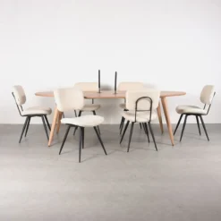 Eettafel Japandi 210x110x76cm