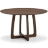 Eettafel Kaia walnoot Ø130 cm