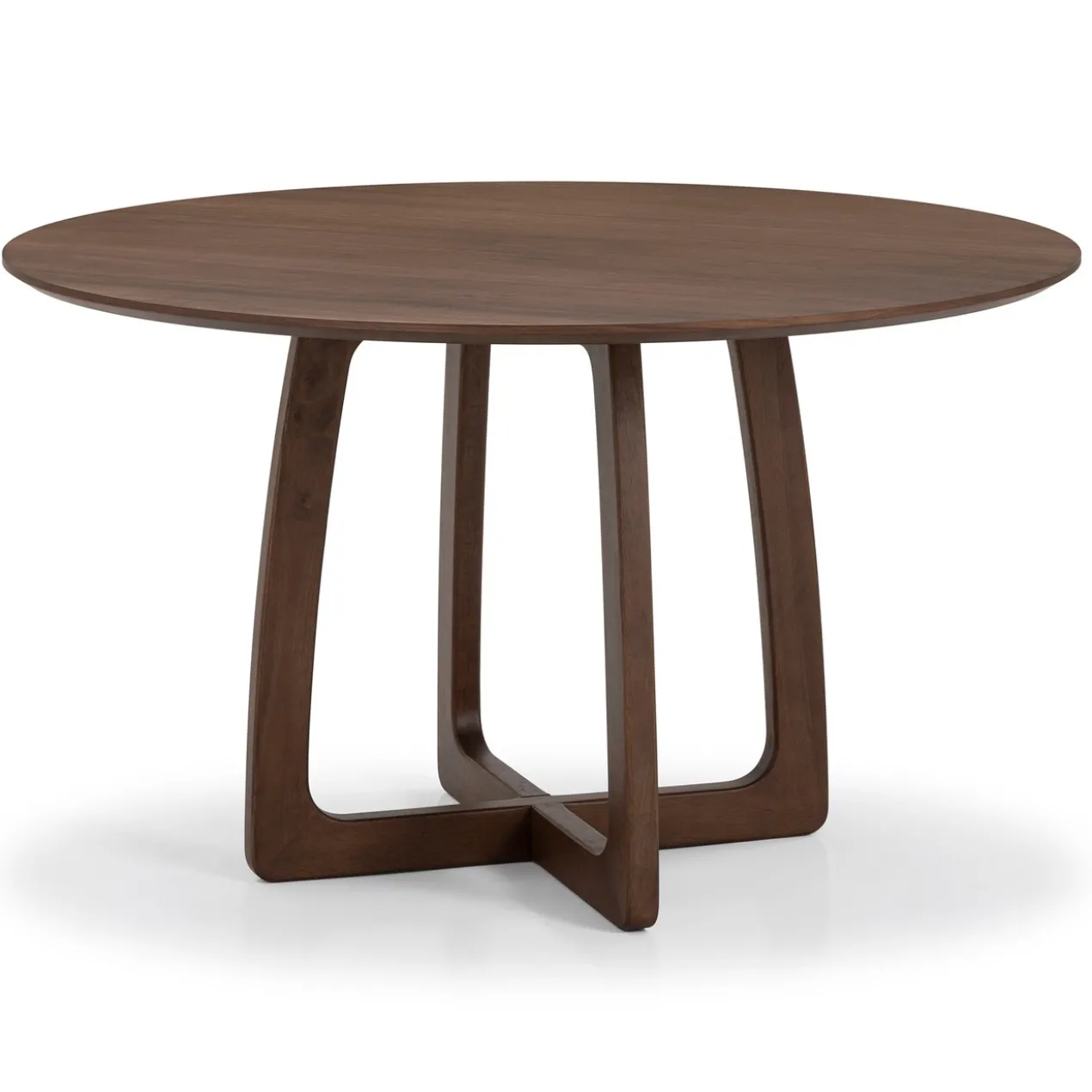 Eettafel Kaia walnoot Ø130 cm